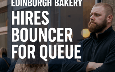 When Pastry Meets Panic: Edinburgh’s Bakery Hires a Bouncer